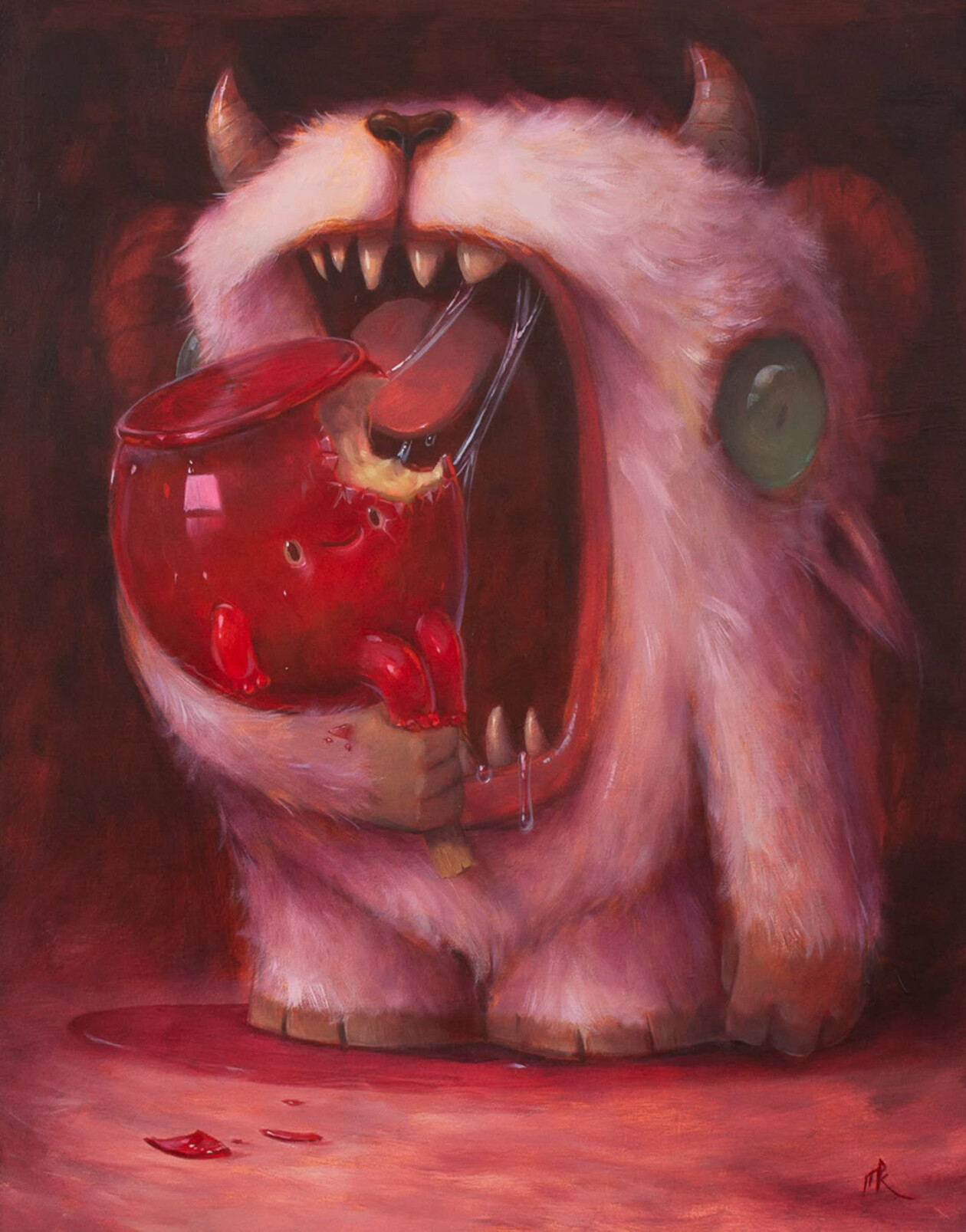 Malangeo, Creepy Cute Oil Paintings By Michael Kennedy (11)