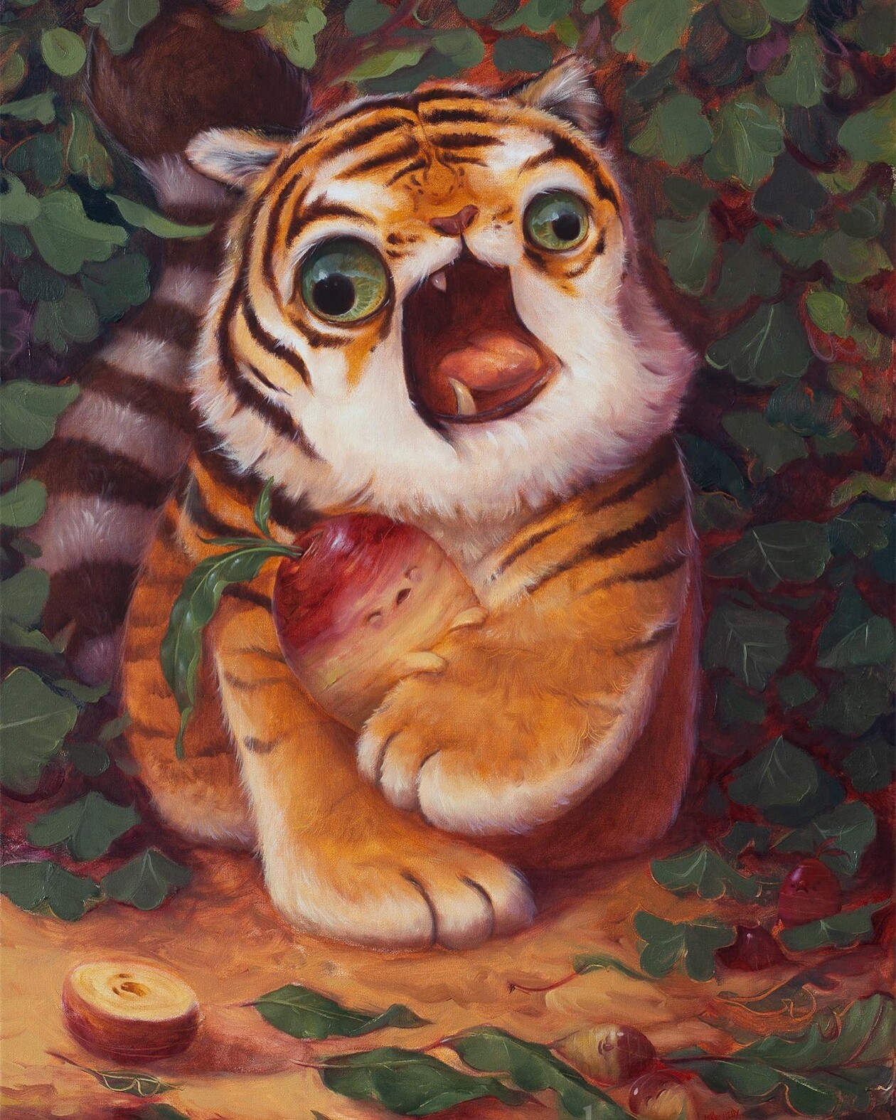 Malangeo, Creepy Cute Oil Paintings By Michael Kennedy (2)