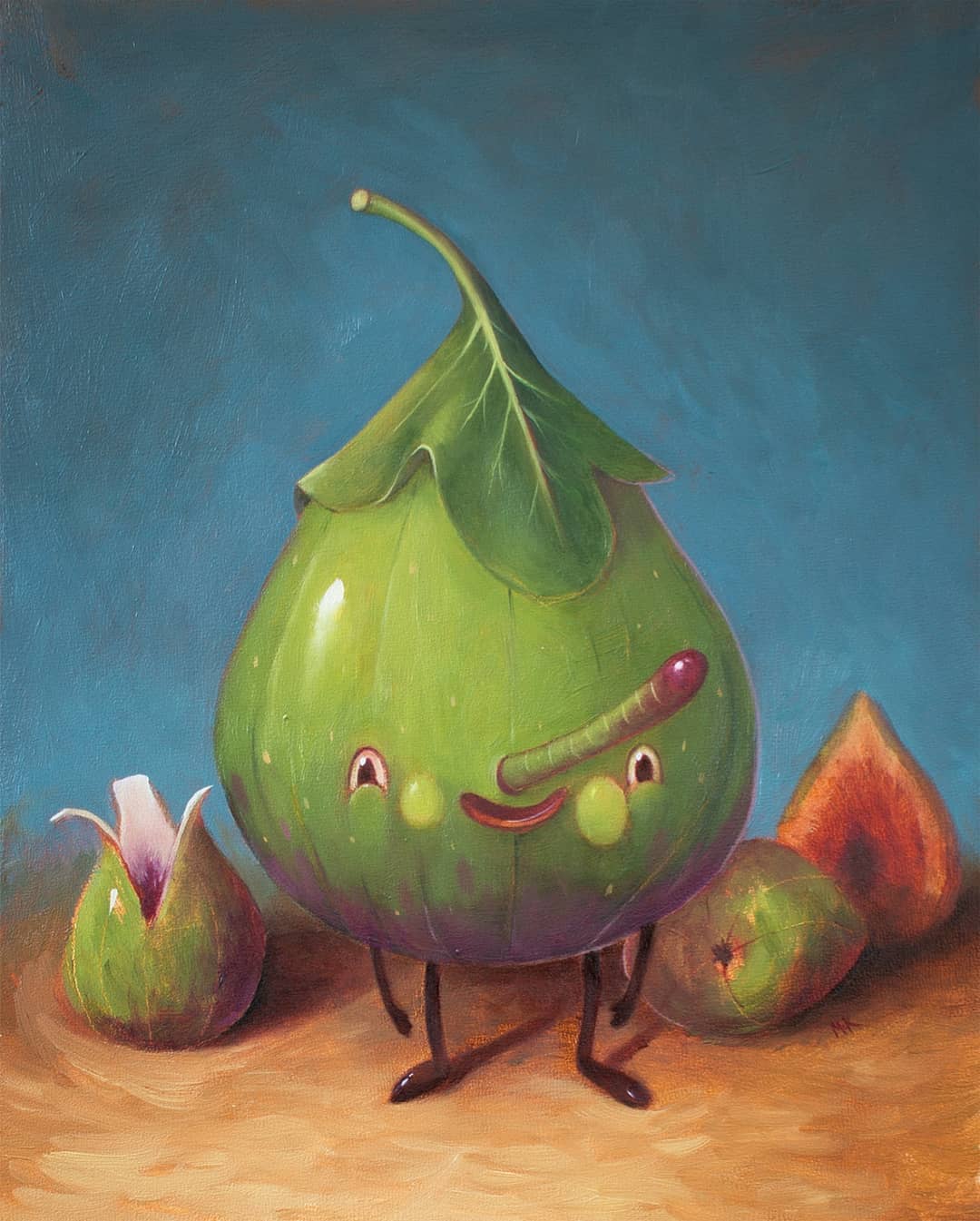 Malangeo, Creepy Cute Oil Paintings By Michael Kennedy (6)