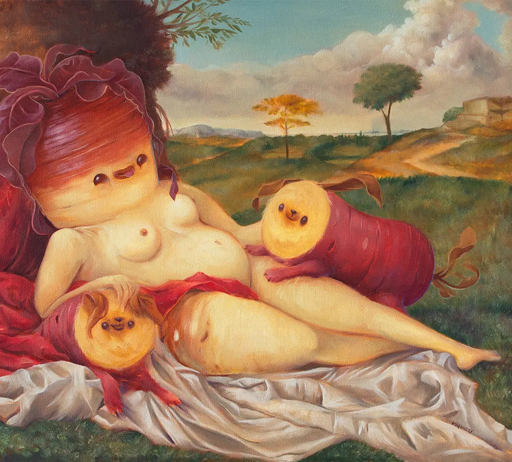 Malangeo, Creepy Cute Oil Paintings By Michael Kennedy (9)
