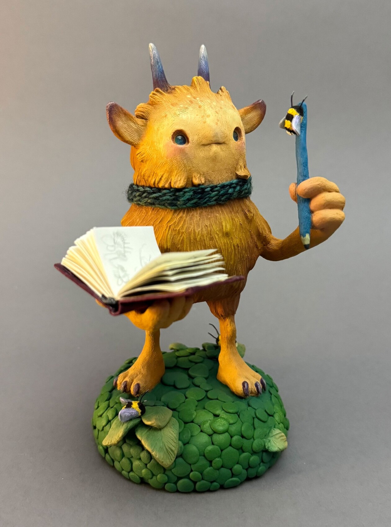 Melissa Sue Stanley Woolbeast Forest Creature Sculptures (11)