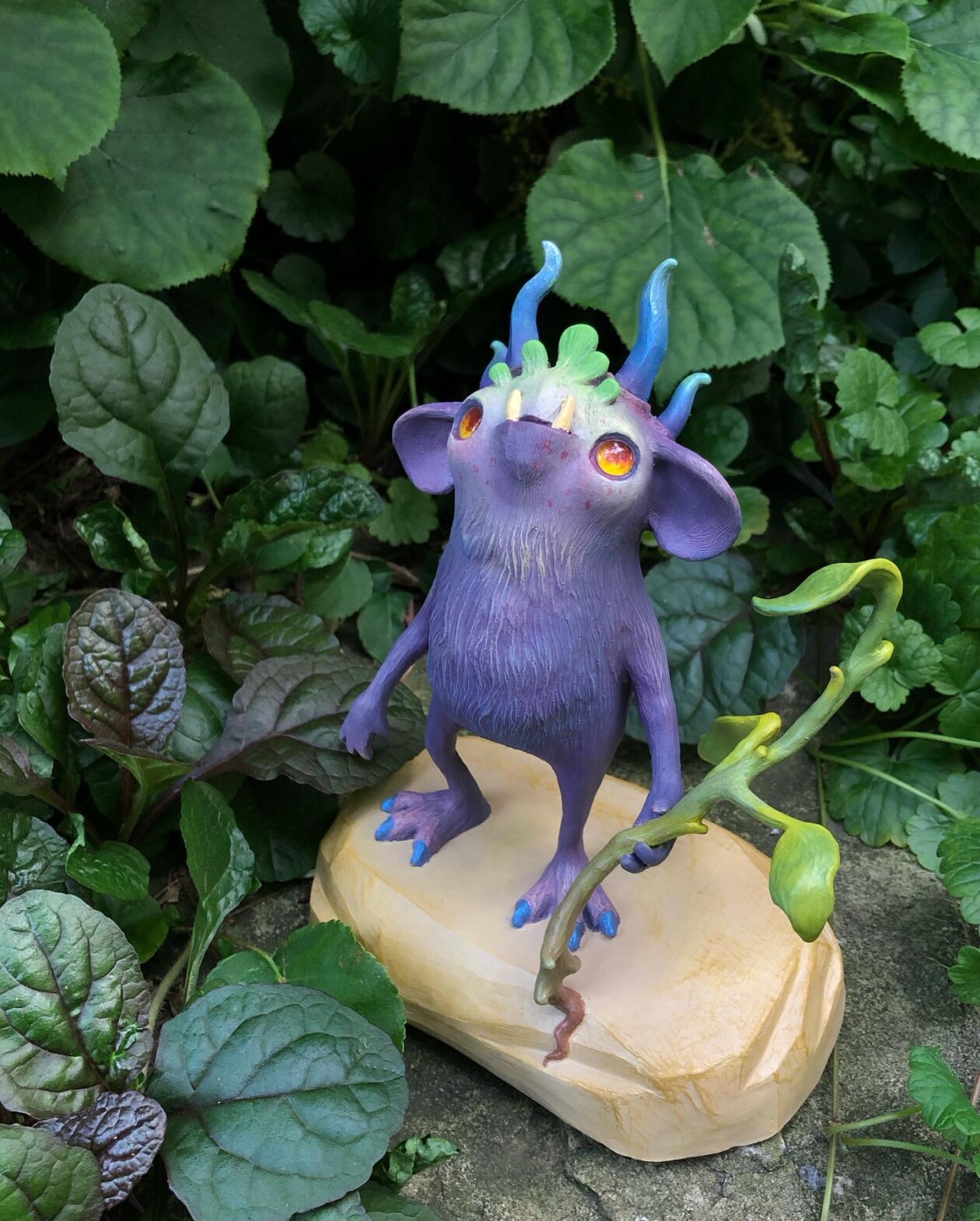 Melissa Sue Stanley Woolbeast Forest Creature Sculptures (7)