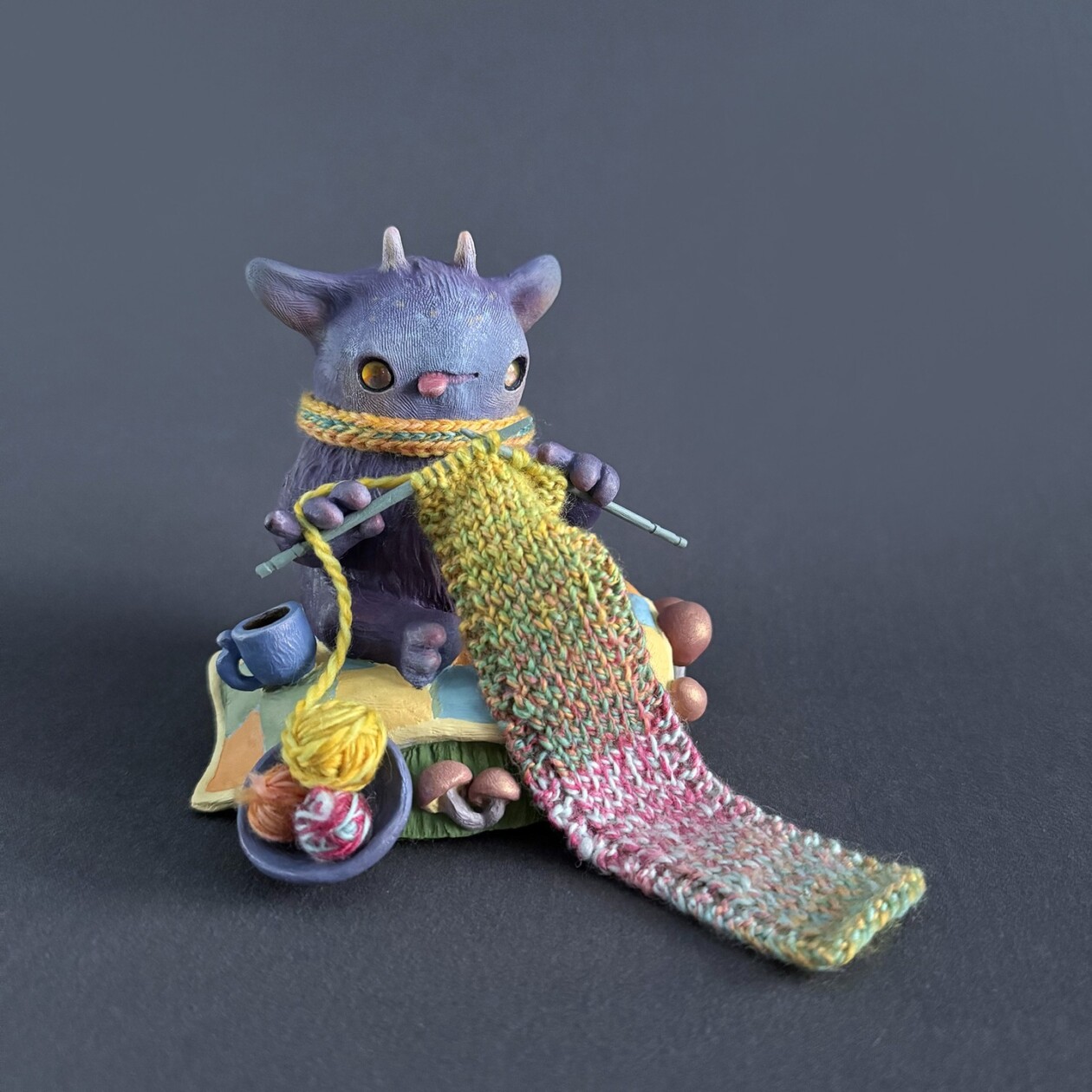 Melissa Sue Stanley Woolbeast Forest Creature Sculptures (9)