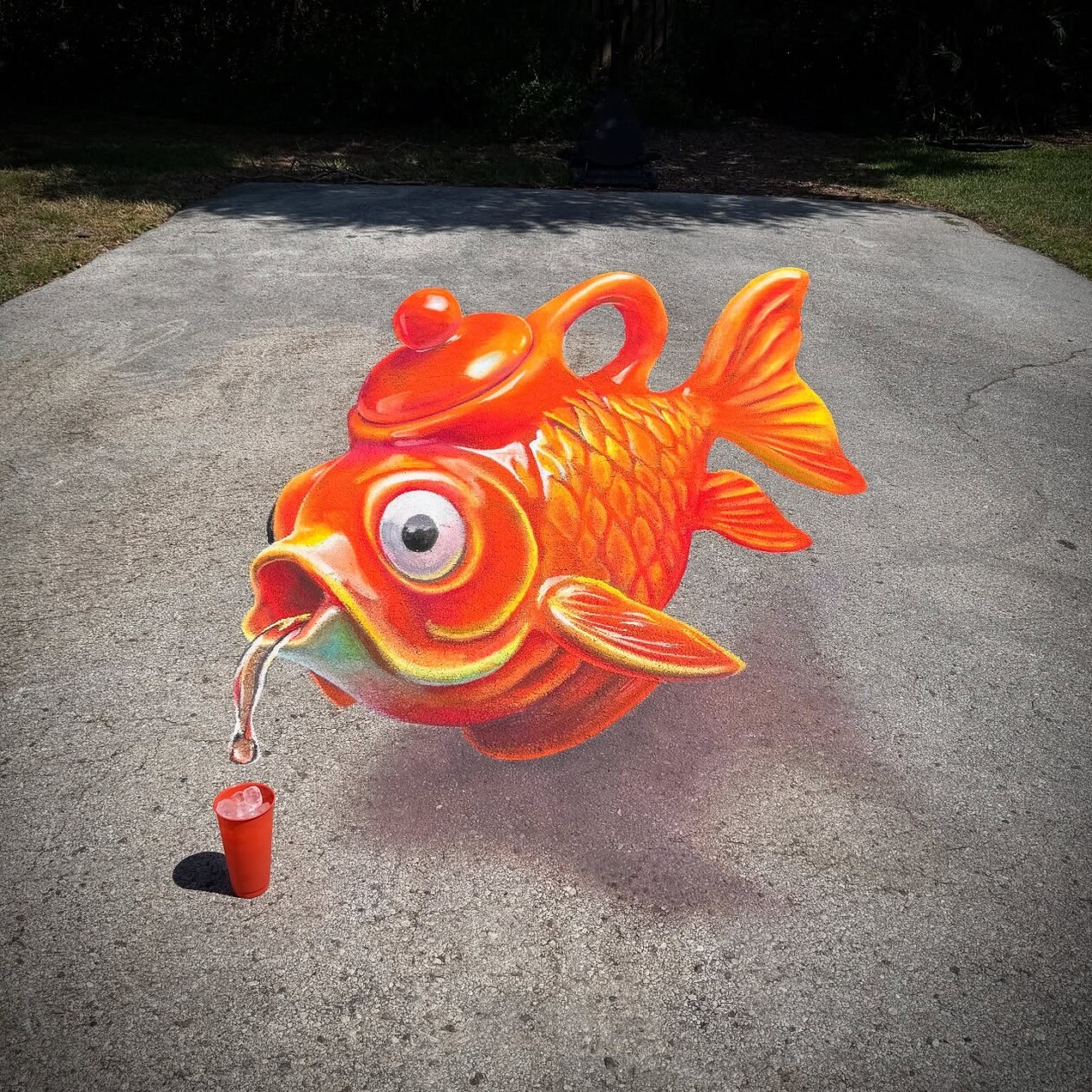 Naomi Haverland's Anamorphic Chalk Art (5)