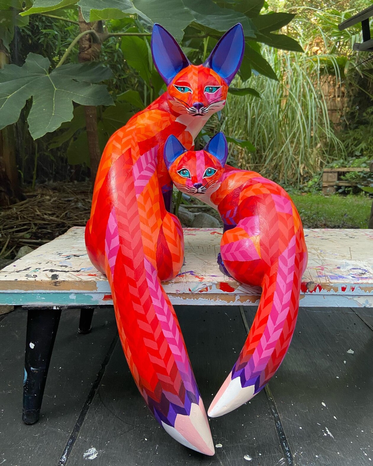 Selena Swinkels' Wood Animal Sculptures (2)