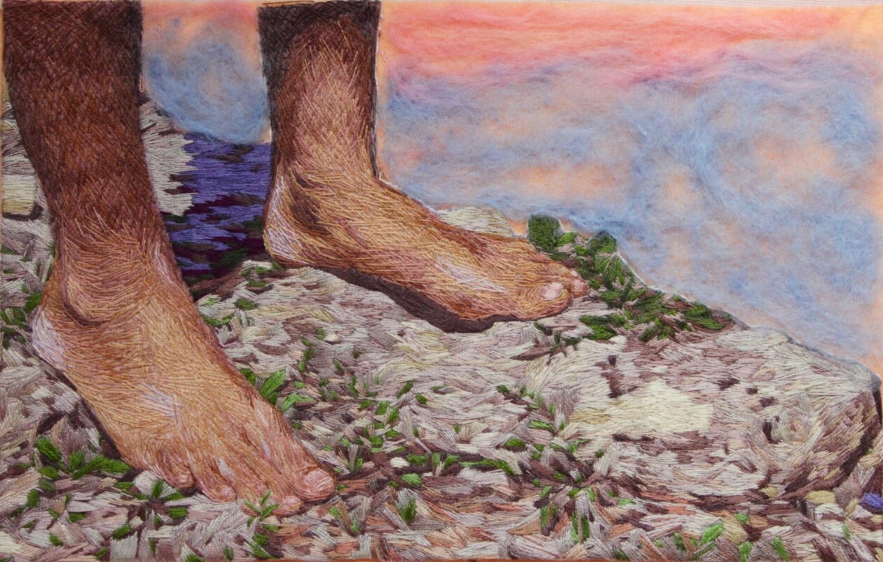 Cécile Davidovici Intricate Embroidered Pictures (11)