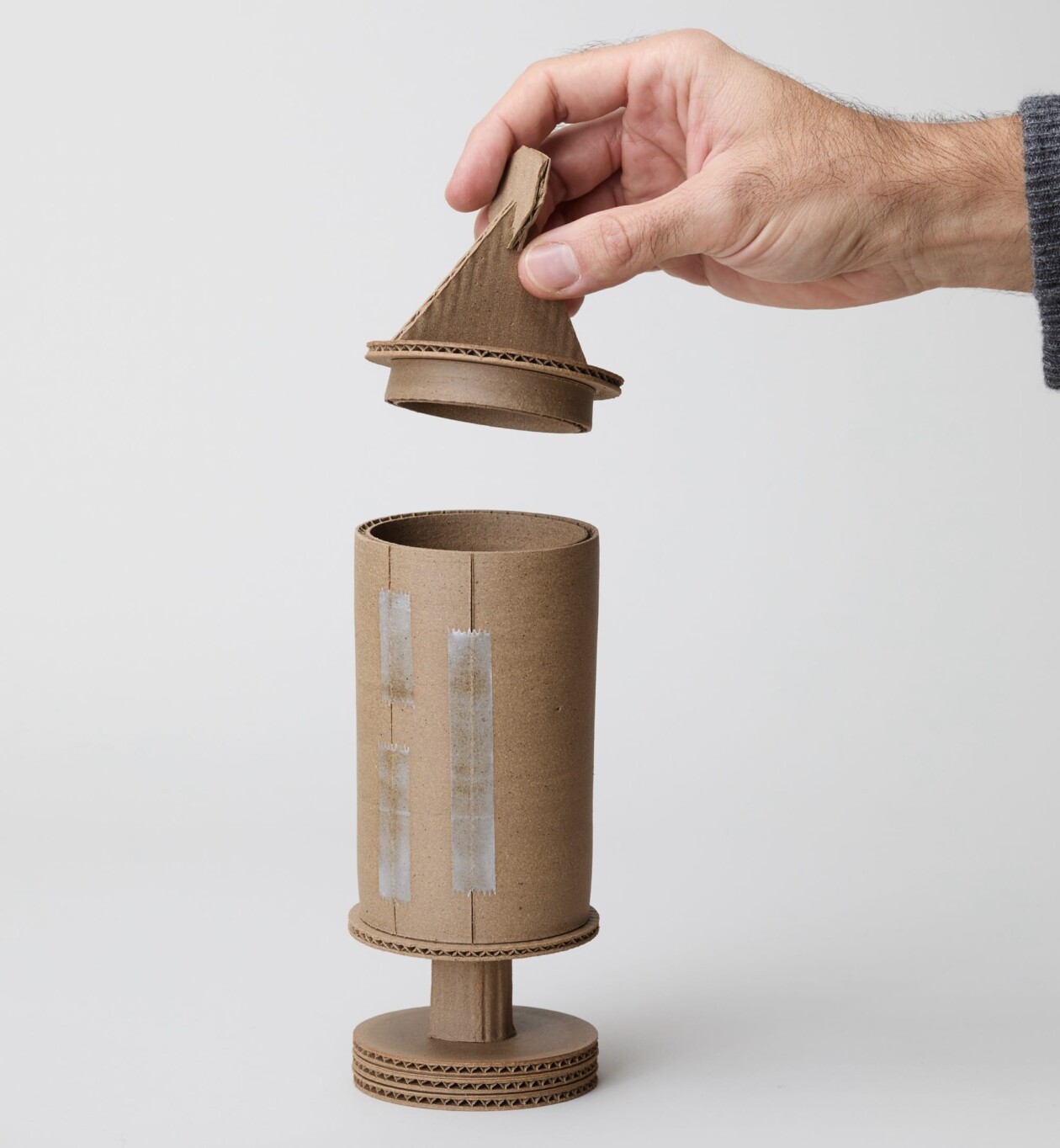 Jacques Monneraud Cardboard Like Ceramic Art (6)
