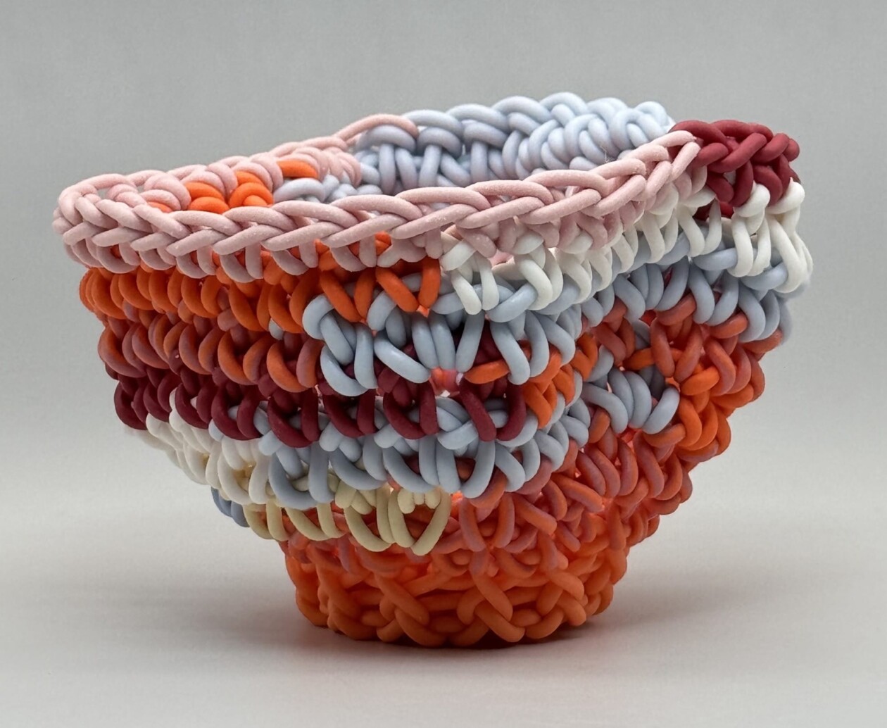 Jeremy Brooks Crocheted Porcelain Vessels (1)