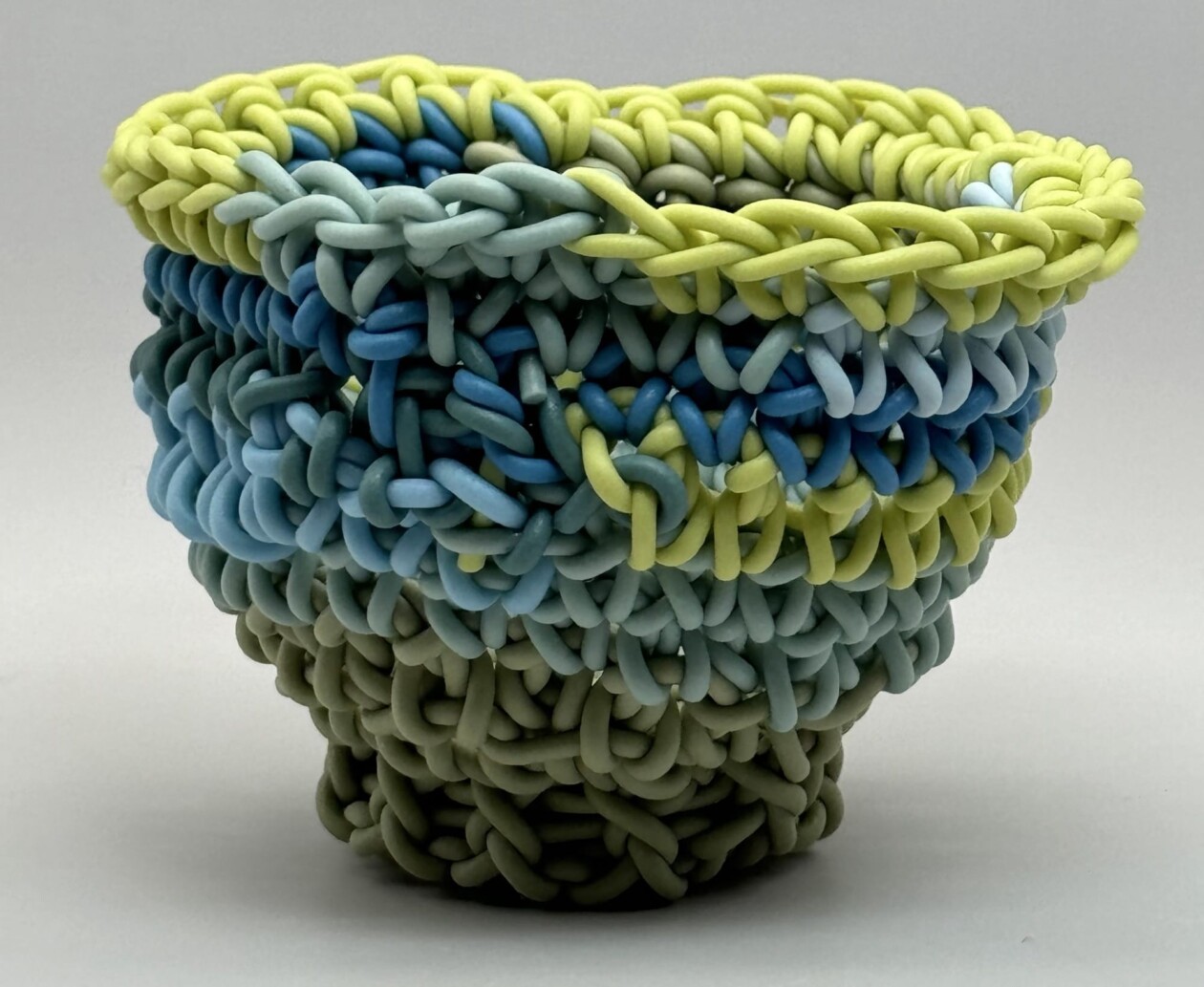 Jeremy Brooks Crocheted Porcelain Vessels (4)