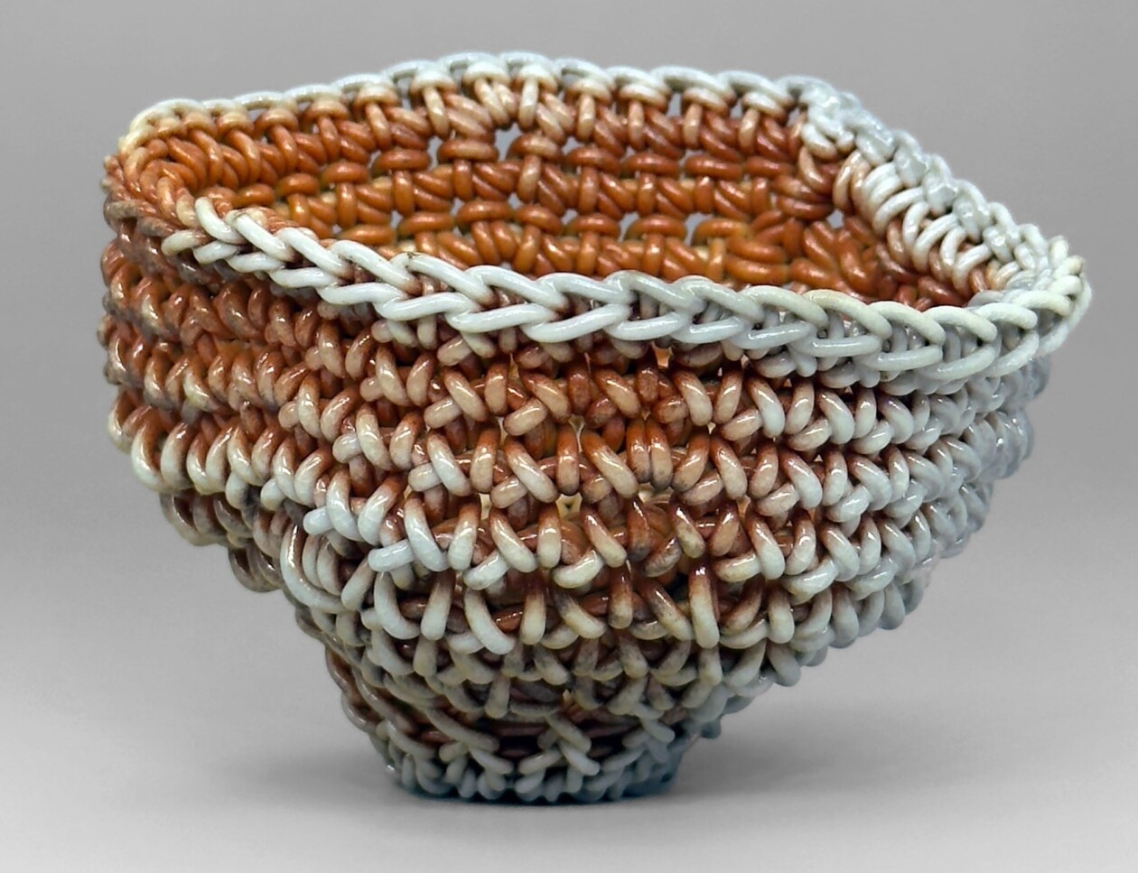 Jeremy Brooks Crocheted Porcelain Vessels (8)