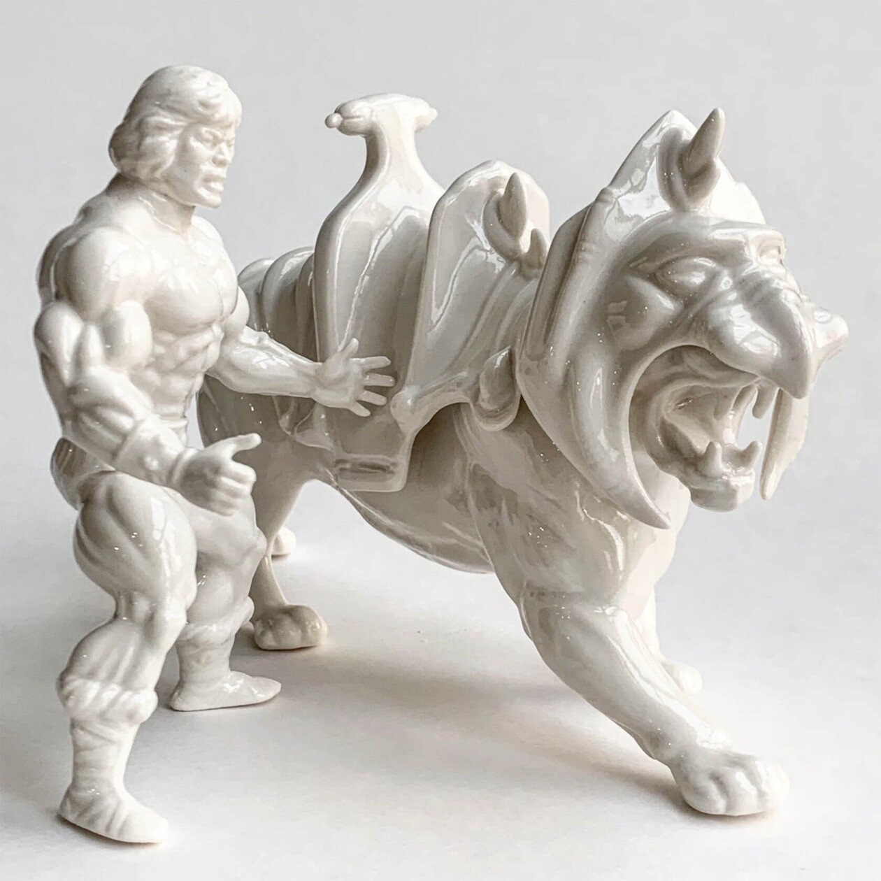 Jeremy Hatch Porcelain Toy Sculptures (3)