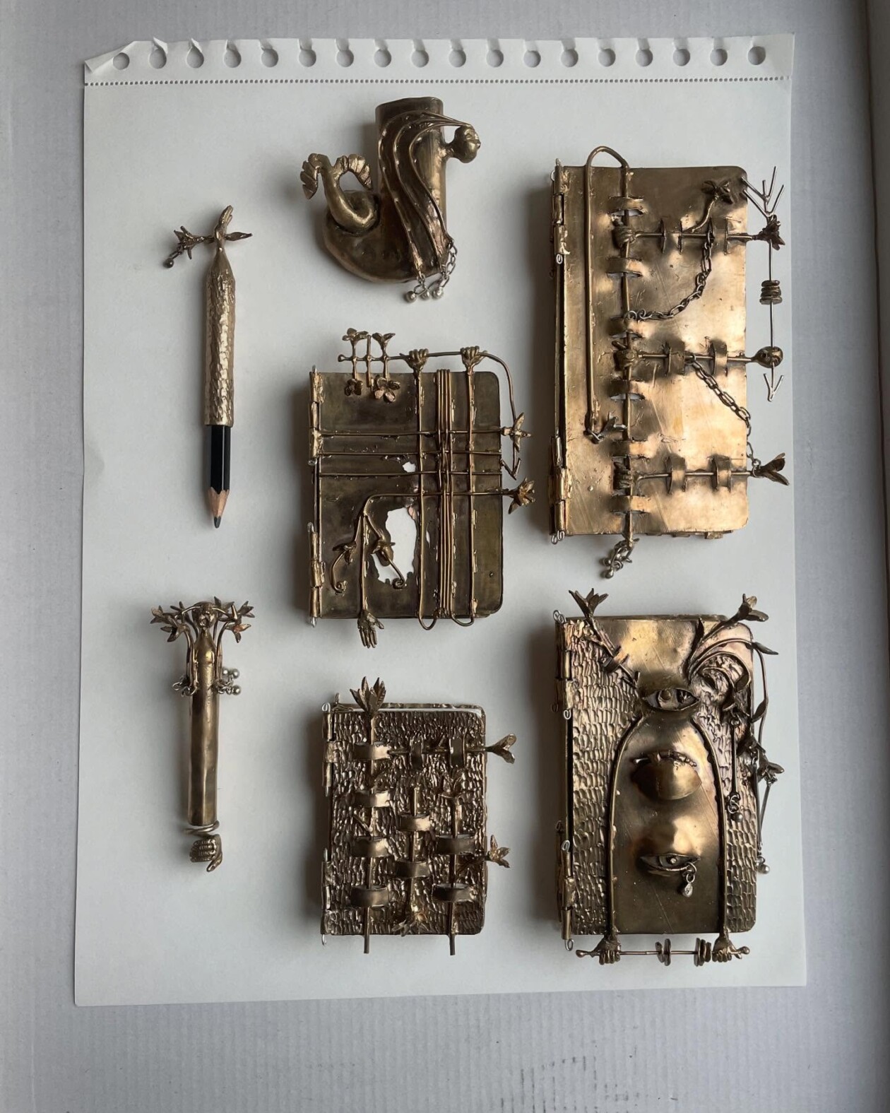 Mia Gosset's Forged Metal Jewellery And Artefacts (7)
