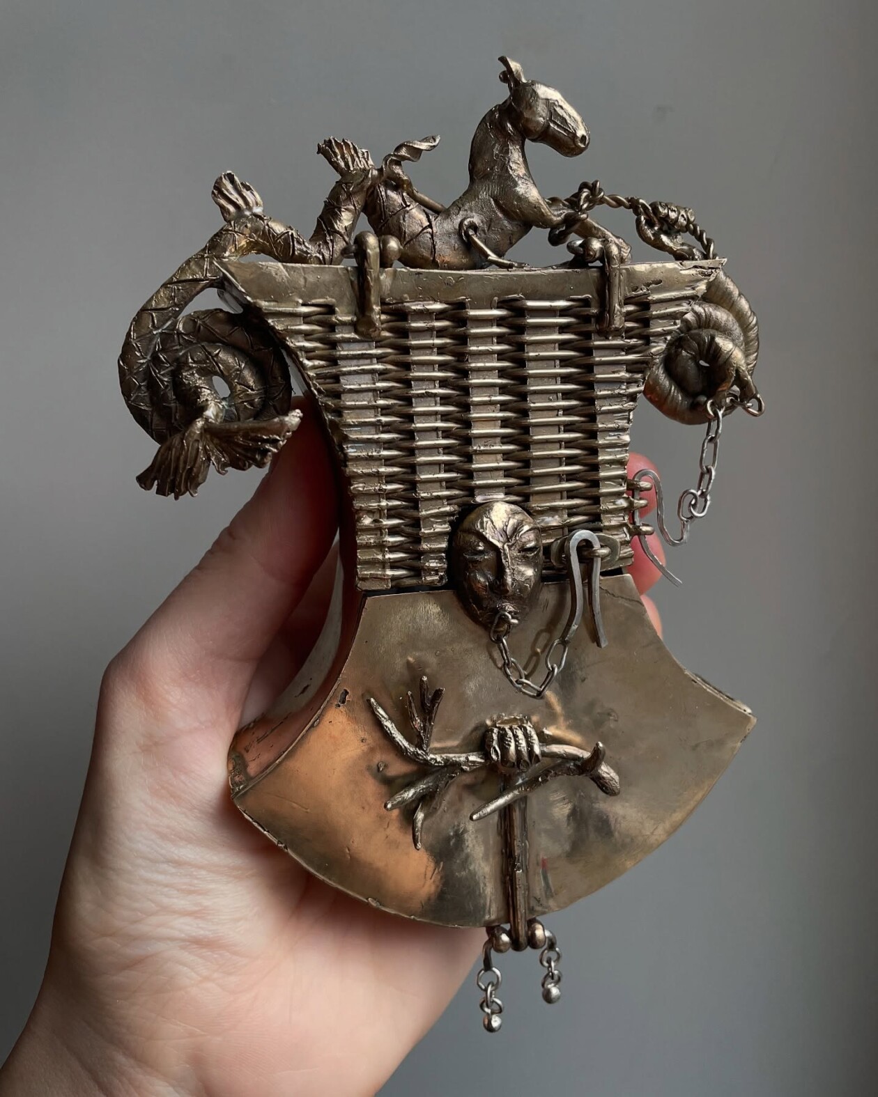 Mia Gosset's Forged Metal Jewellery And Artefacts (8)