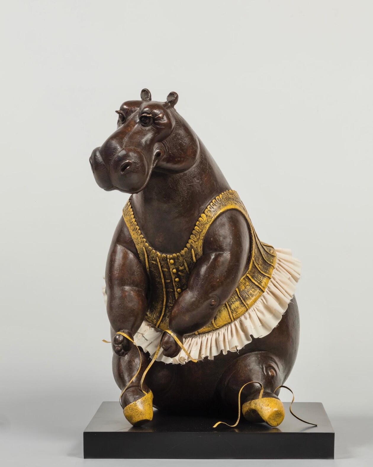 Bjørn Okholm Skaarup Playful Animal Bronze Sculptures (2)