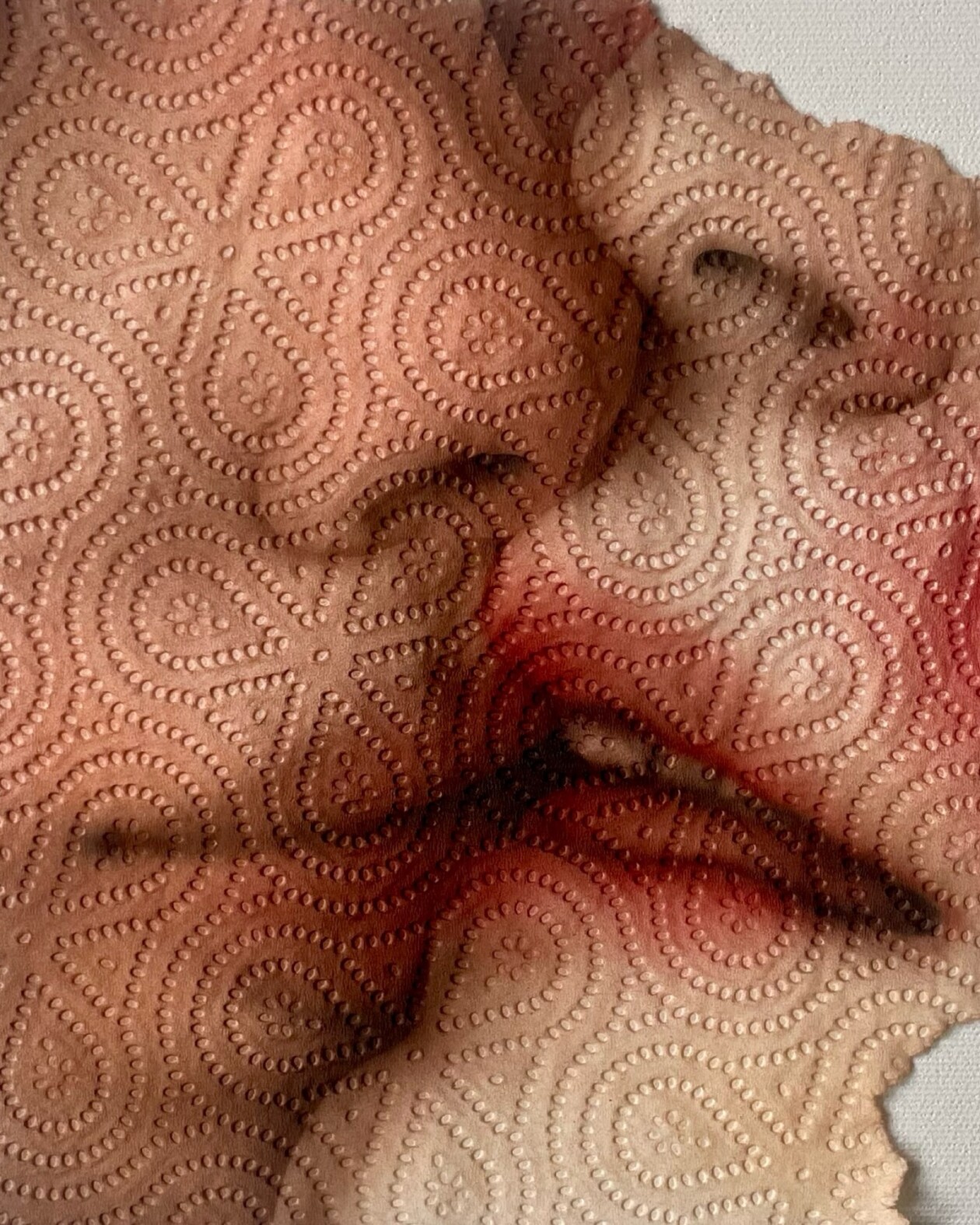 Helena Minginowicz Fragile Paintings On Disposable Materials (9)