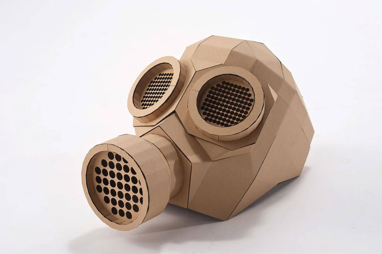 Tomohisa Iwai Intricate Cardboard Sculptures (1)